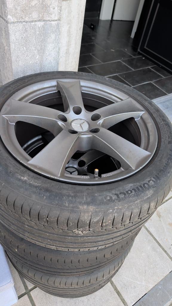 4x Originele Mercedes-Benz Vito Velgen (17 inch) - 8Jx17H2, Auto-onderdelen, Banden en Velgen, Ophalen