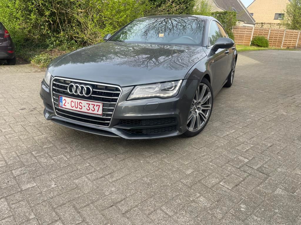 Audi A7 te koop – goede staat, Autos, Audi, Argent ou Gris, Achat, Noir, 5 portes