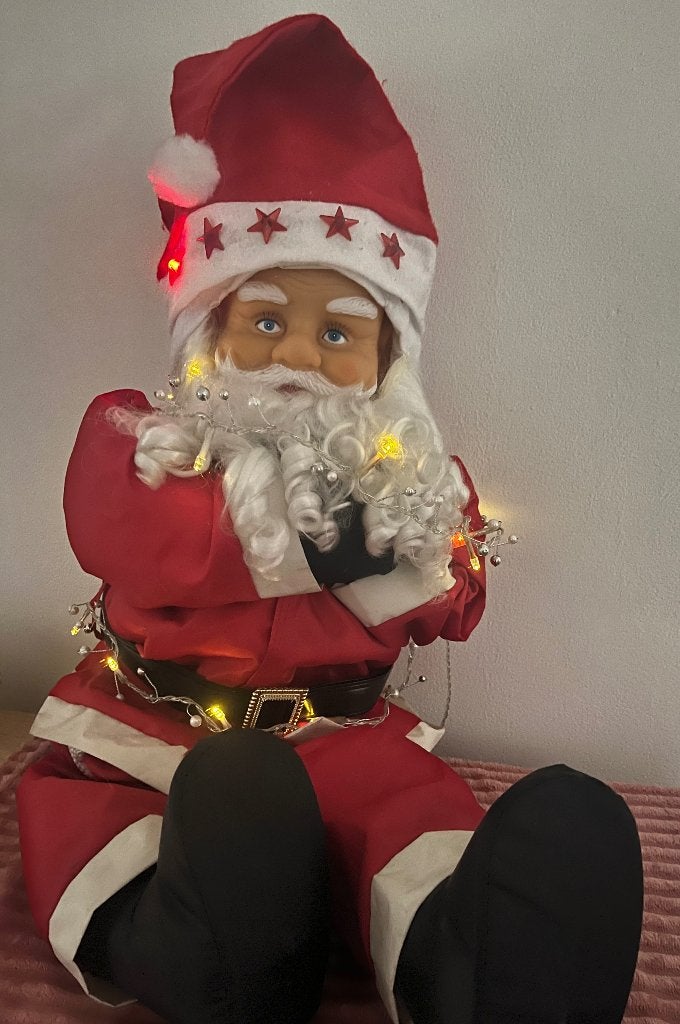 Grand Père Noël d’extérieur 85 cm, Divers, Enlèvement, Utilisé