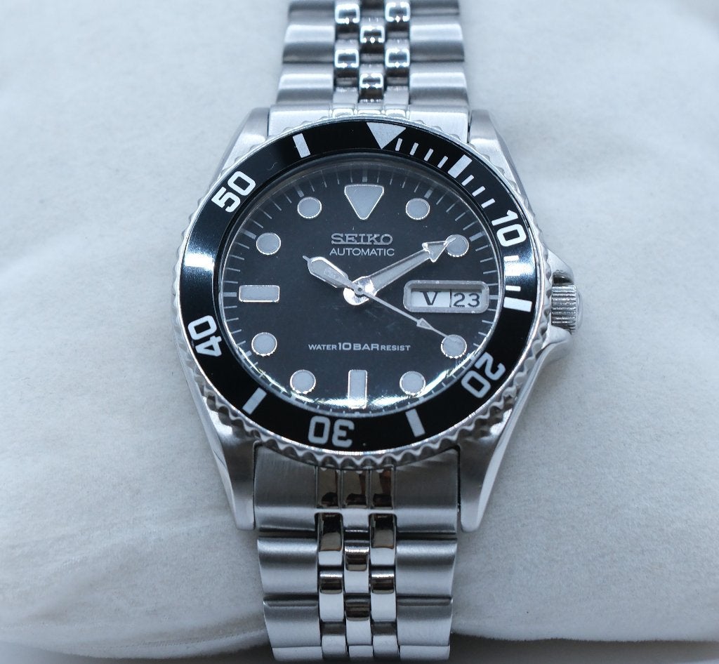 Seiko SKX023 "Mini" SUB-Style Novembre 2011, Ophalen of Verzenden, Zo goed als nieuw