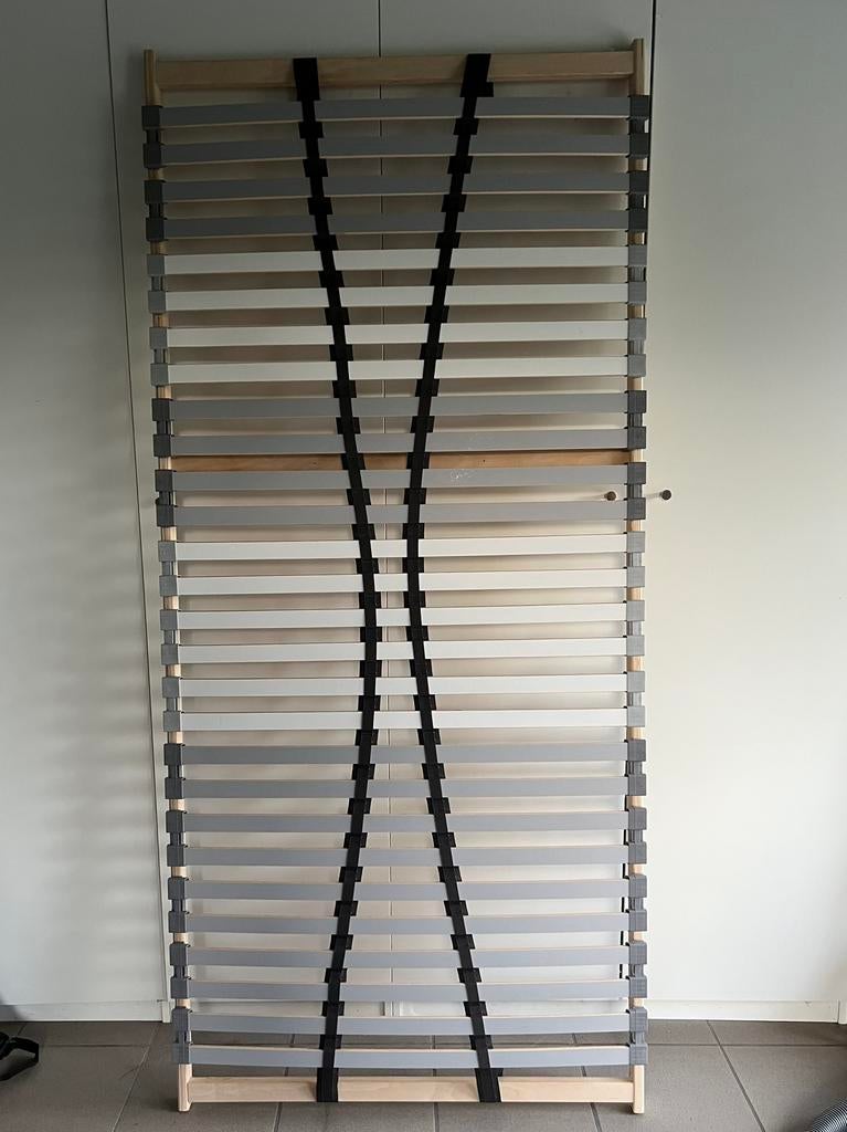 Sommier à lattes, Maison & Meubles, 90 cm, Une personne, Enlèvement, Utilisé