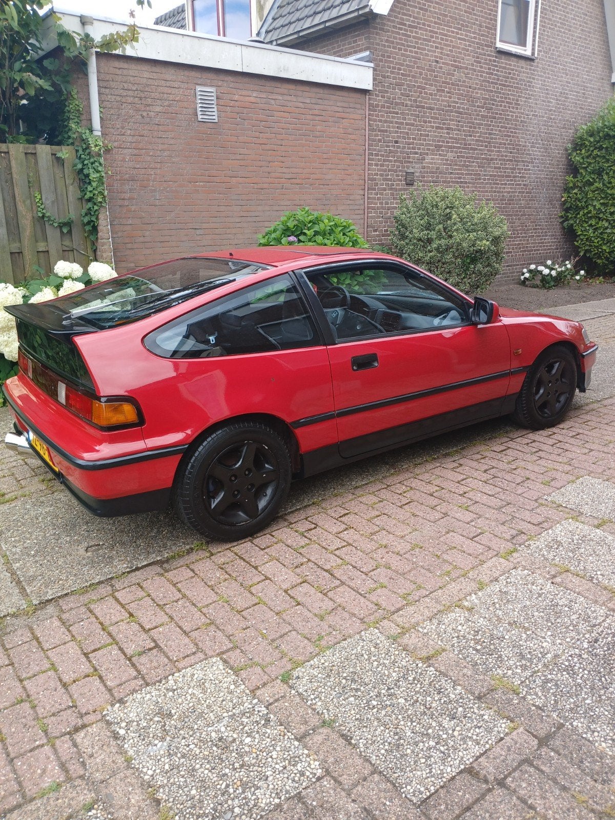 Honda Civic 1.6 I CRX Coupe 16V Dohc U9 1991 Rood, 1590 cc, Particulier, Civic, 909 kg