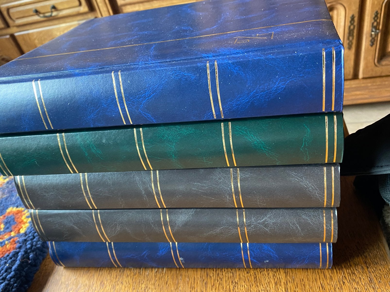 5 lege postzegelboeken, Ophalen of Verzenden