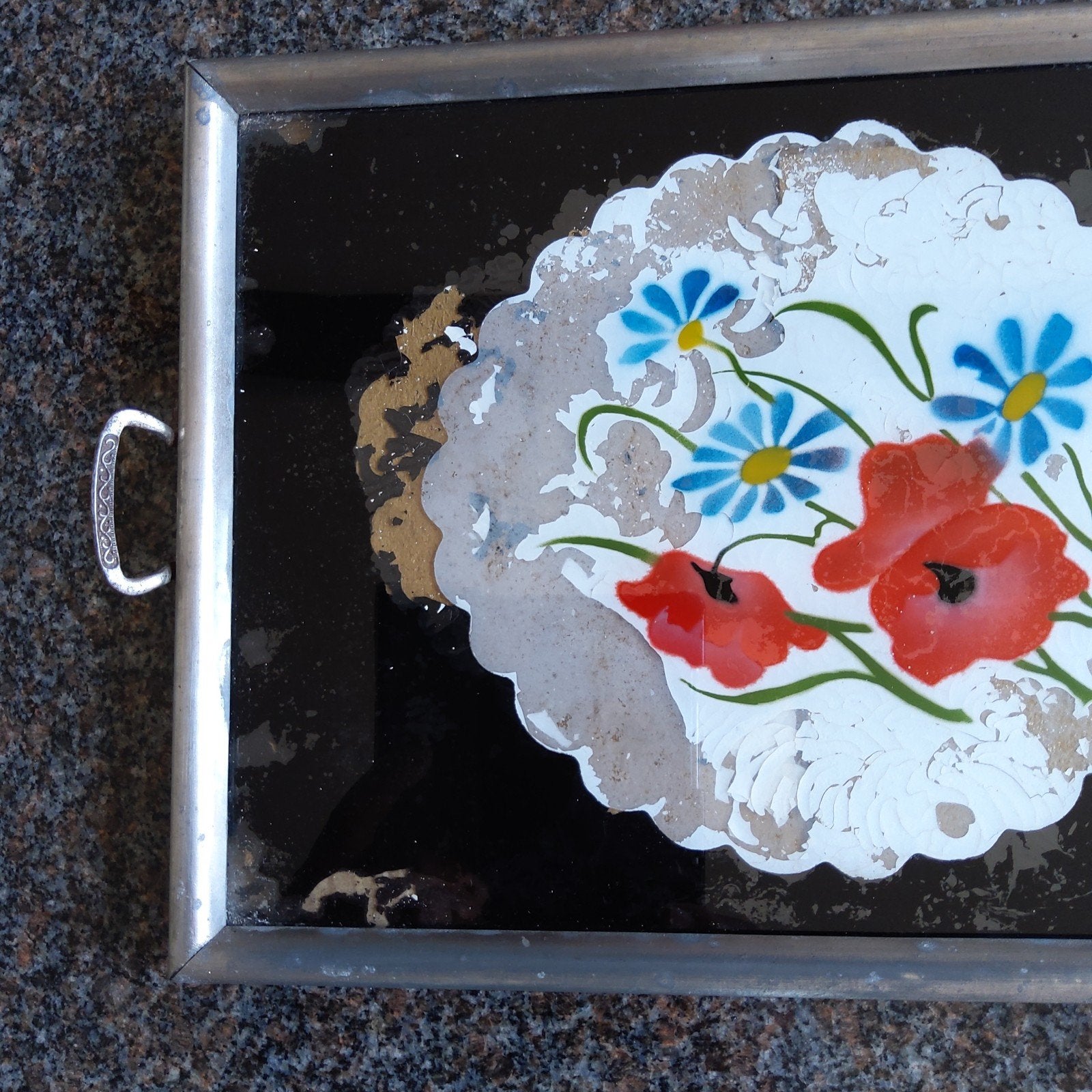 Art Deco dienblad., Antiek en Kunst, Ophalen of Verzenden