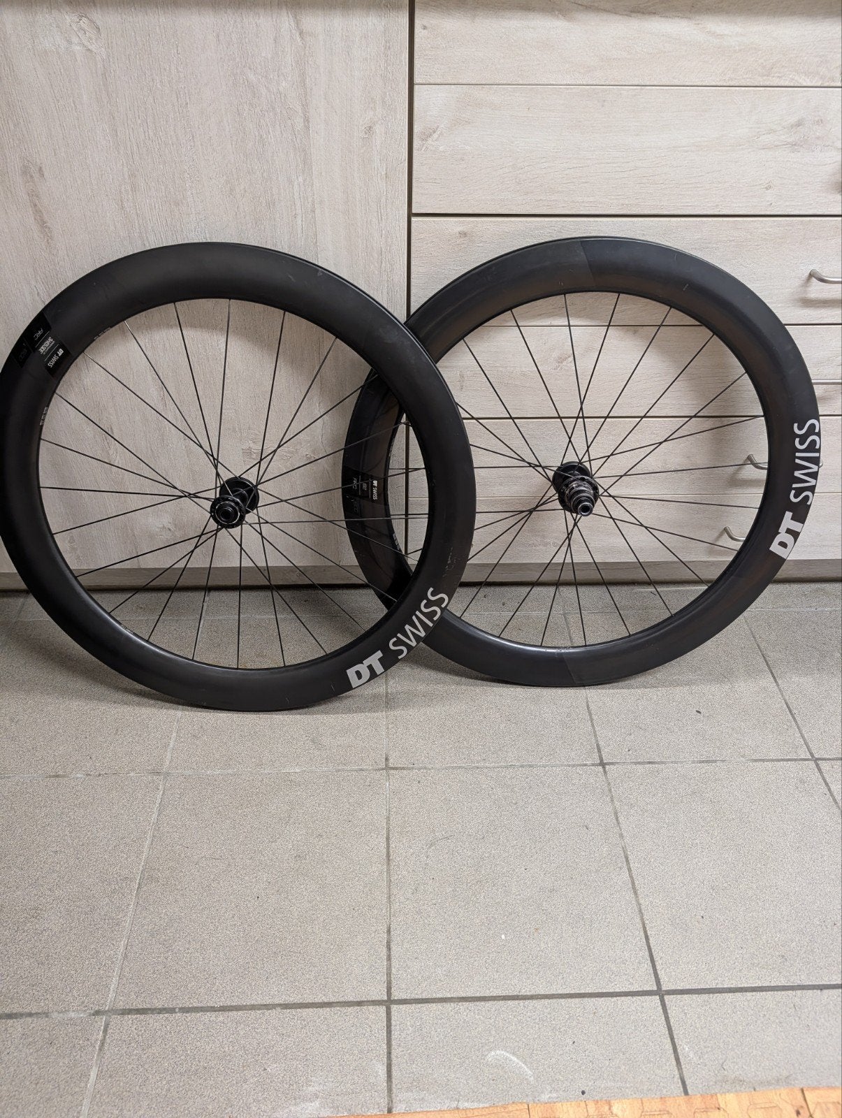 Dr Swiss arc Dicut 1400 60mm, Fietsen en Brommers, Gebruikt, DT Swiss, Racefiets, Carbon