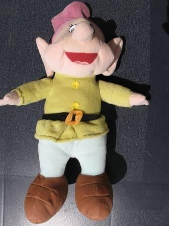 Dopey de dwerg uit sneeuwwitje, Verzamelen, Ophalen, Sneeuwwitje of Doornroosje, Nieuw, Knuffel