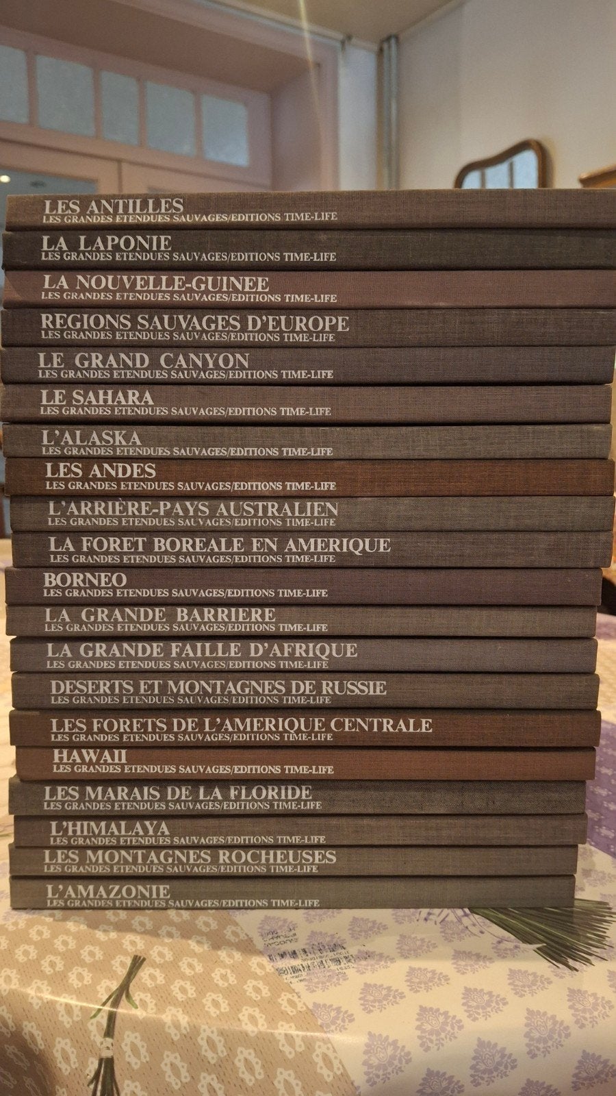 Collection complète Time-Life – Les Grandes Étendues sauvage, Livres, Enlèvement
