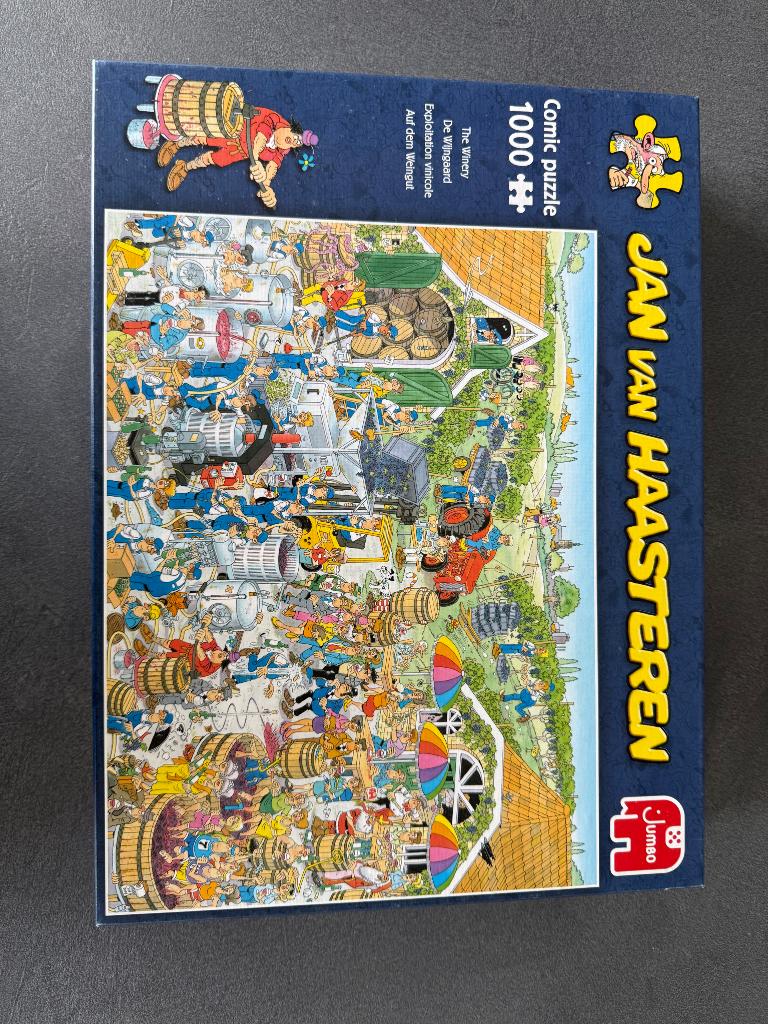 Puzzel Jan Van Haasteren, Enlèvement, 500 à 1500 pièces, Comme neuf, Puzzle