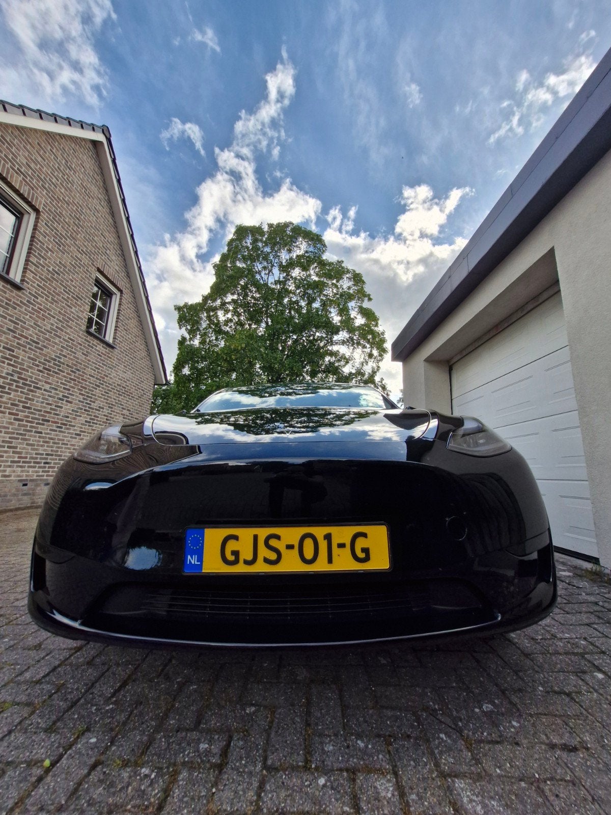 Tesla Model Y 2024 Zwart 45000km, Achat, Alcantara, Noir, 1892 kg