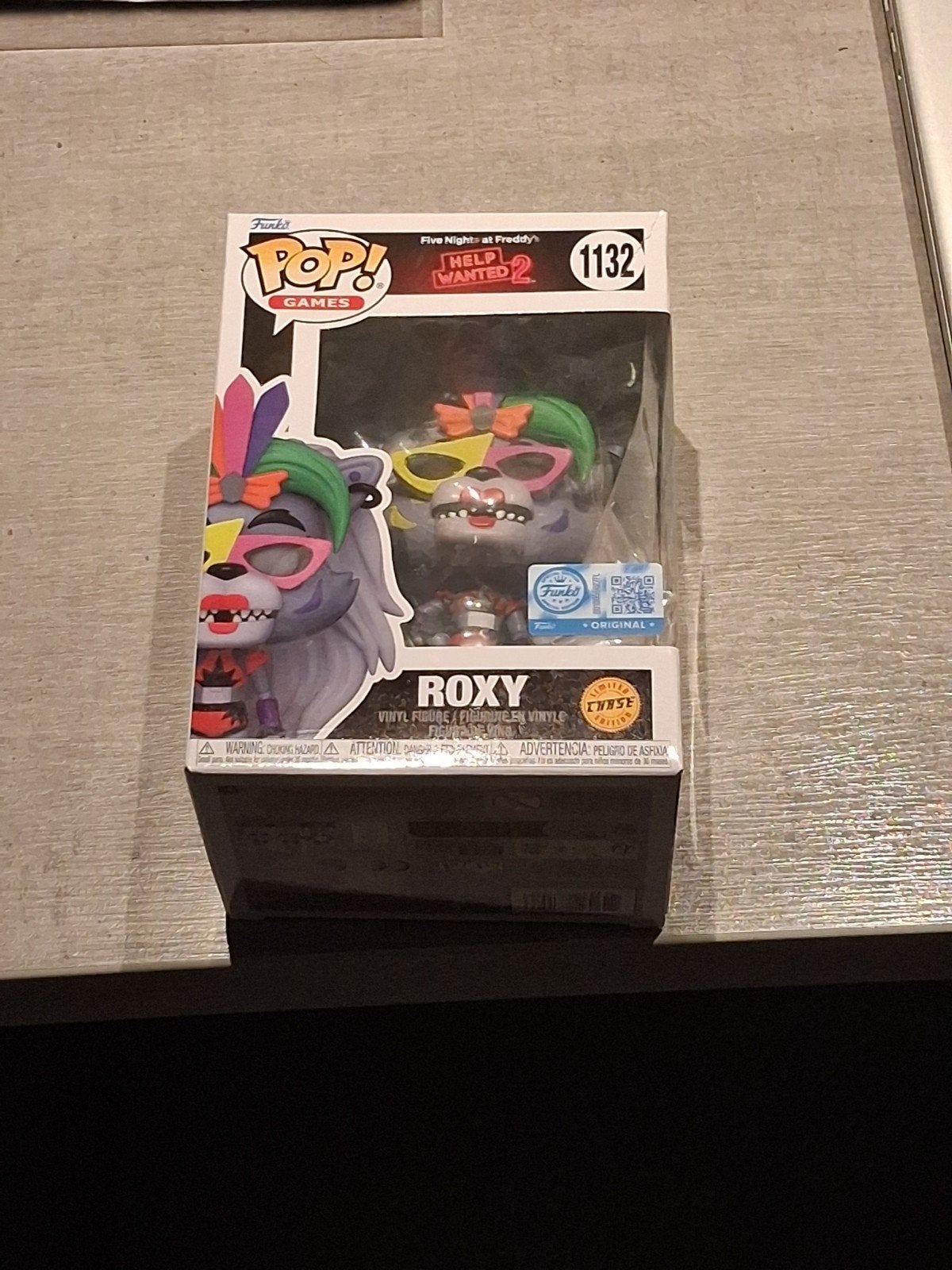 Funko Pop Roxy nr. 1132-Chase edition, Verzamelen, Poppetjes en Figuurtjes, Ophalen of Verzenden, Zo goed als nieuw