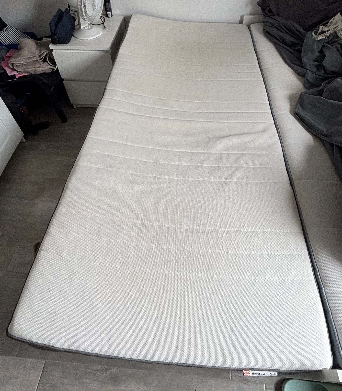 Matelas Ikea (Morgedal), Ophalen, Gebruikt, 90 cm, Eenpersoons