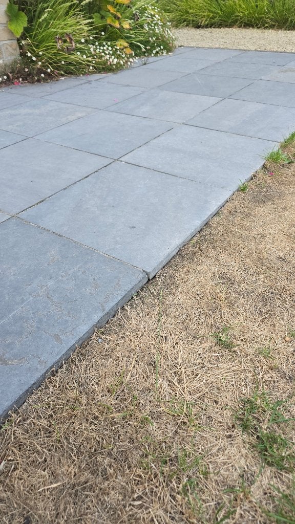 Natuursteen Terrastegels, Tuin en Terras, Tegels en Klinkers, Ophalen, Gebruikt, Terrastegels, Natuursteen
