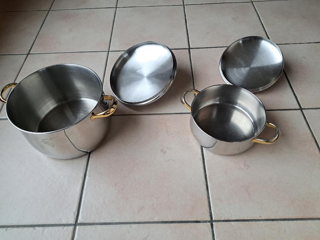 Kookpotten en steelpan, Ophalen, Gebruikt, Pannenset, Keramische plaat