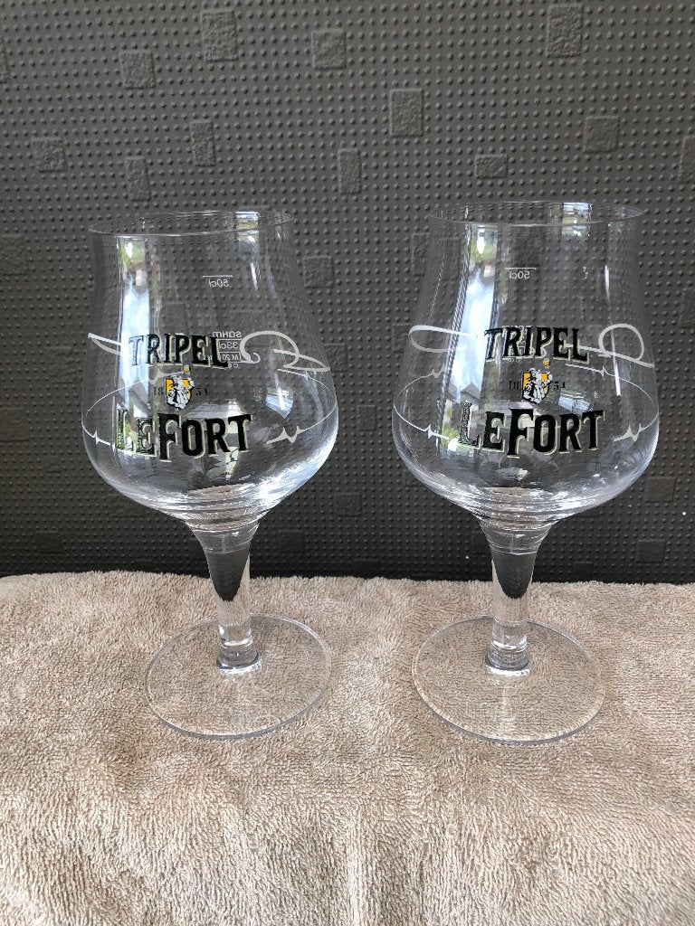 Le Fort glazen, Verzamelen, Ophalen, Nieuw, Bierglas