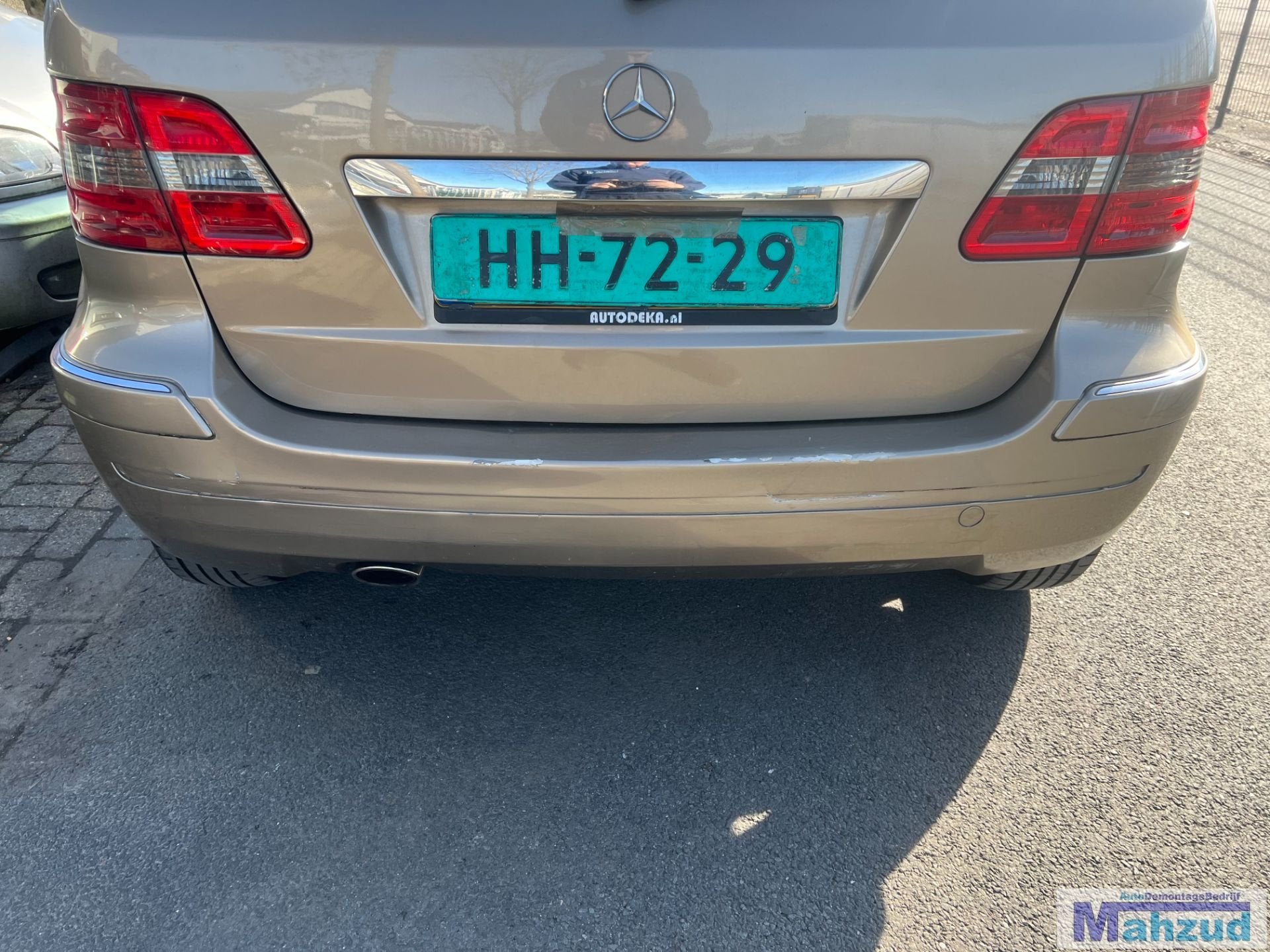 MERCEDES B KLASSE W245 BRONS 791 achterbumper 2005-2011, Auto-onderdelen, Gebruikt, Mercedes-Benz AG, Mercedes-Benz, Mercedesstrasse 120
70372  Stuttgart, DE