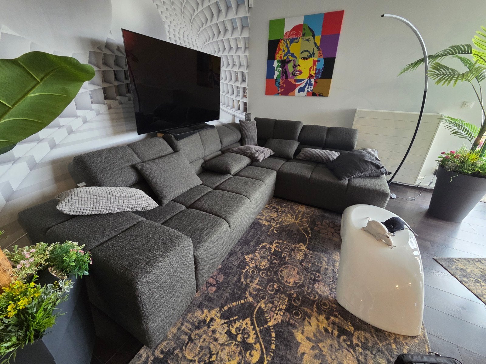 salon, Ophalen, Zo goed als nieuw