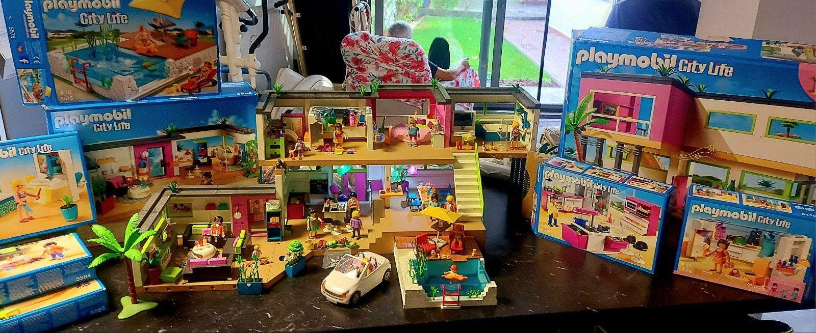 playmobil maison de lux ️ les extensions ️ les boîtes, Enlèvement