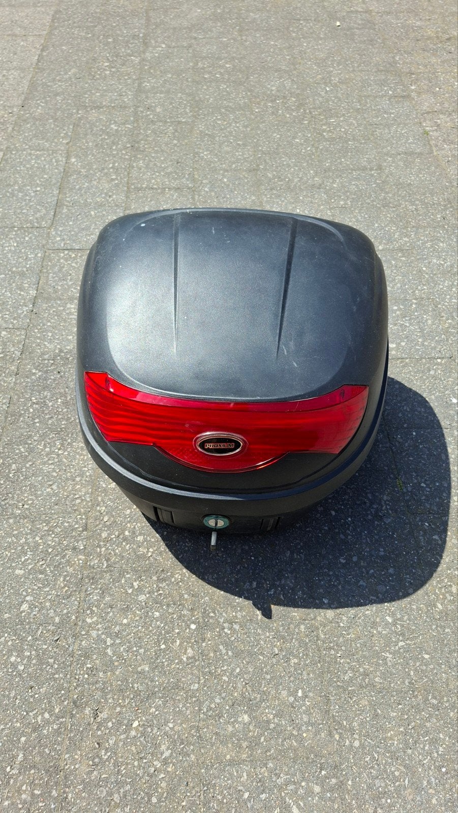 Motor of scooter koffer, Ophalen