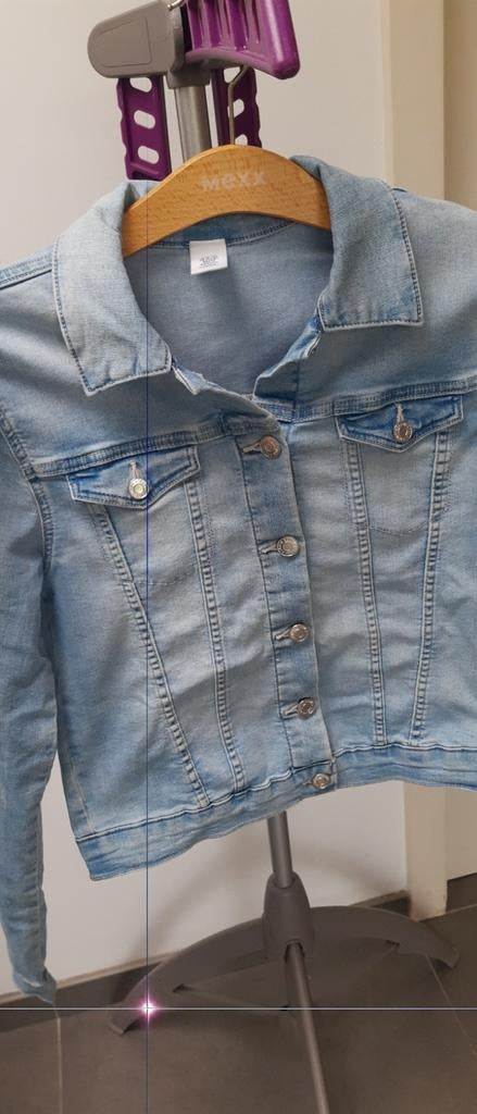 Leuke Jeansvest  158, Ophalen, Meisje, Trui of Vest, H&M