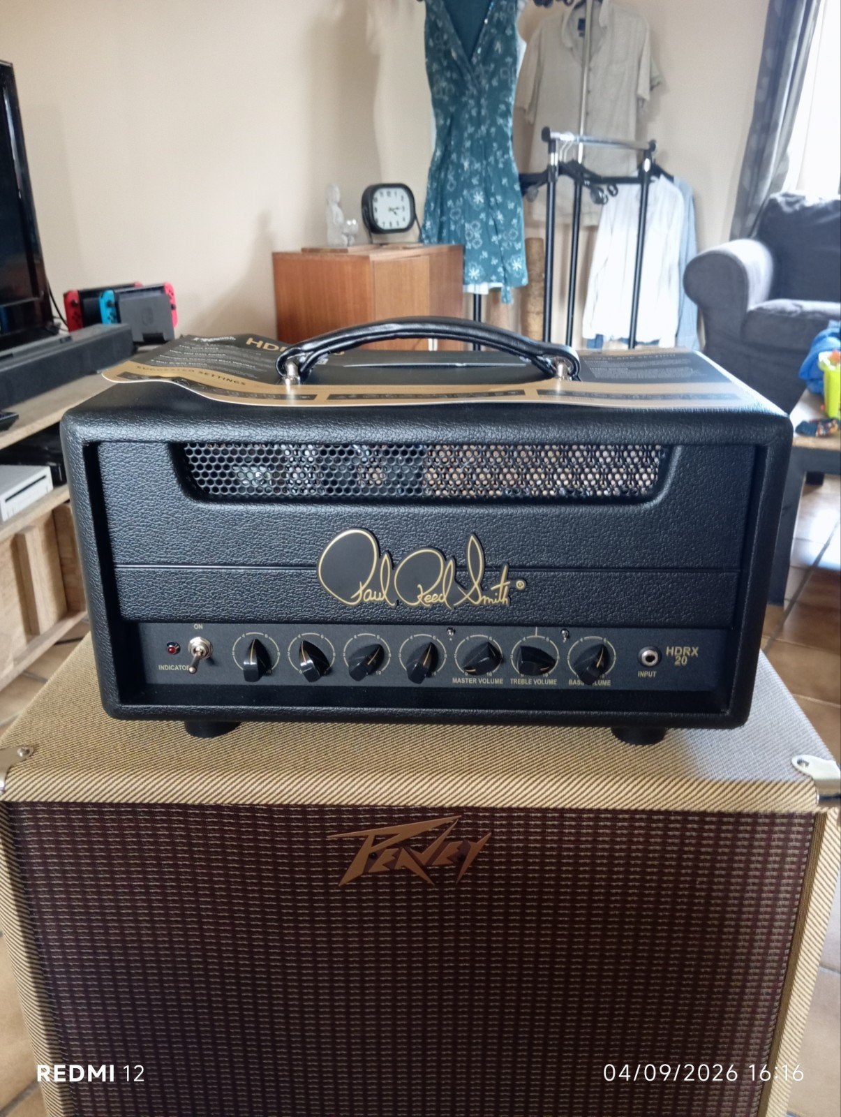 PRS hdrx 20 head, Enlèvement, Comme neuf, Guitare, Moins de 50 watts