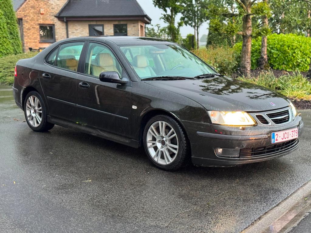 SAAB 9-3 / AUTOMAAT! / FULL OPTIE / EURO 4!, Auto's, Automaat, Beige, Zwart, 5 deurs