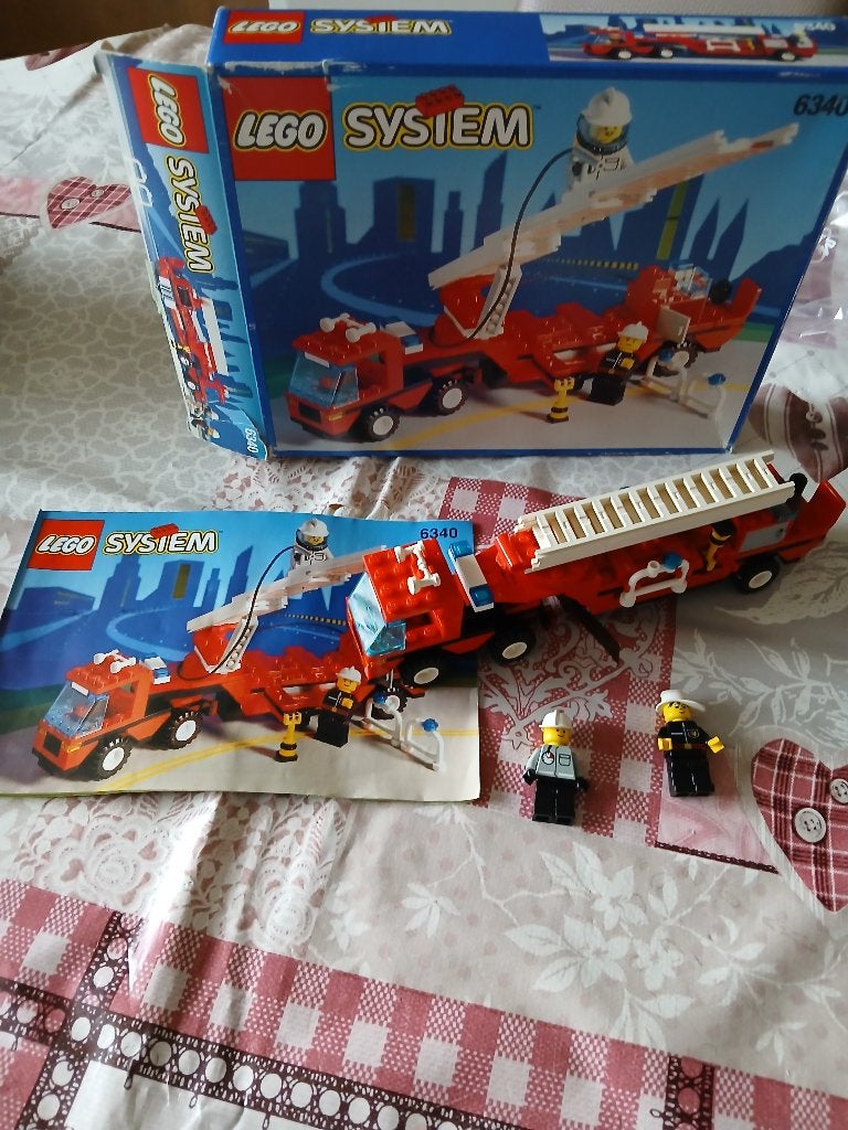 lego brandweerauto 6340, Ophalen, Lego