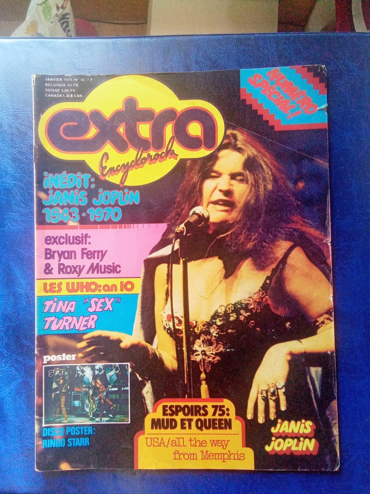 Boek Janis Joplin (special Inédit), Ophalen of Verzenden