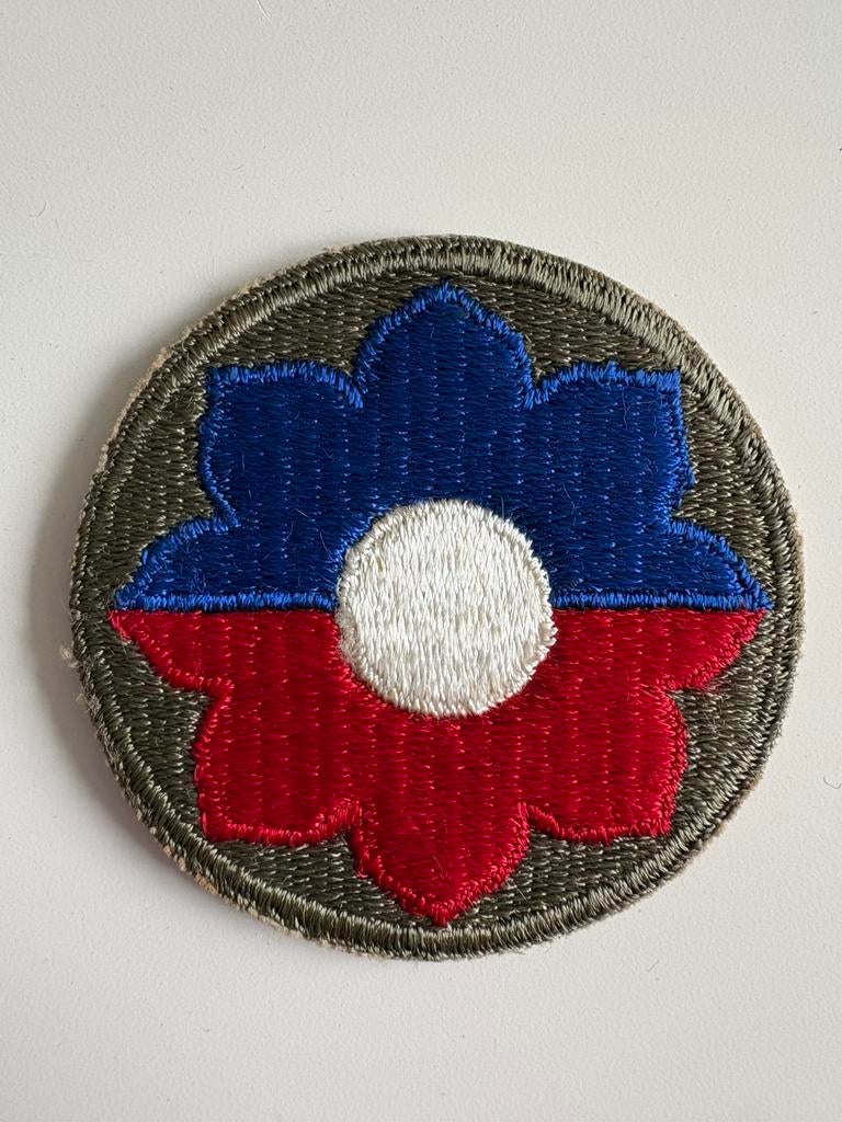 WW2 WWII US Army 9th Infantry Division Patch, Collections, Enlèvement ou Envoi