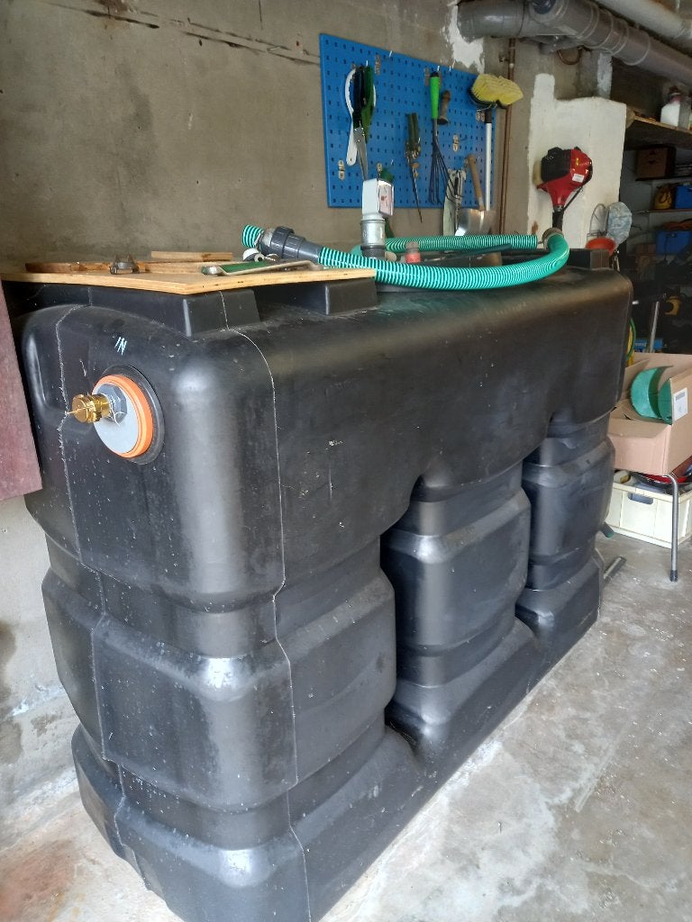 Te koop  Galo bovengrondse regenwatertank 1500 liter, 150 litres ou plus, Comme neuf, Synthétique, Enlèvement