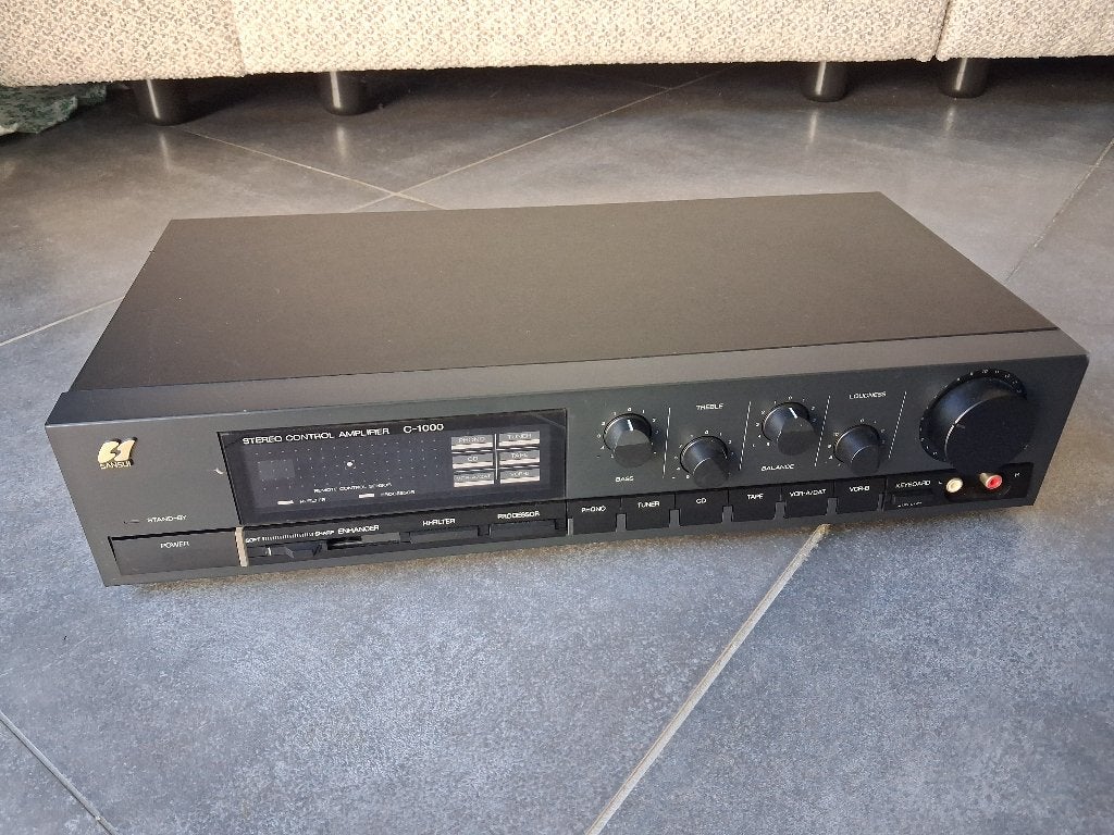 Sansui C-1000 voorversterker, Audio, Tv en Foto, Ophalen, Gebruikt