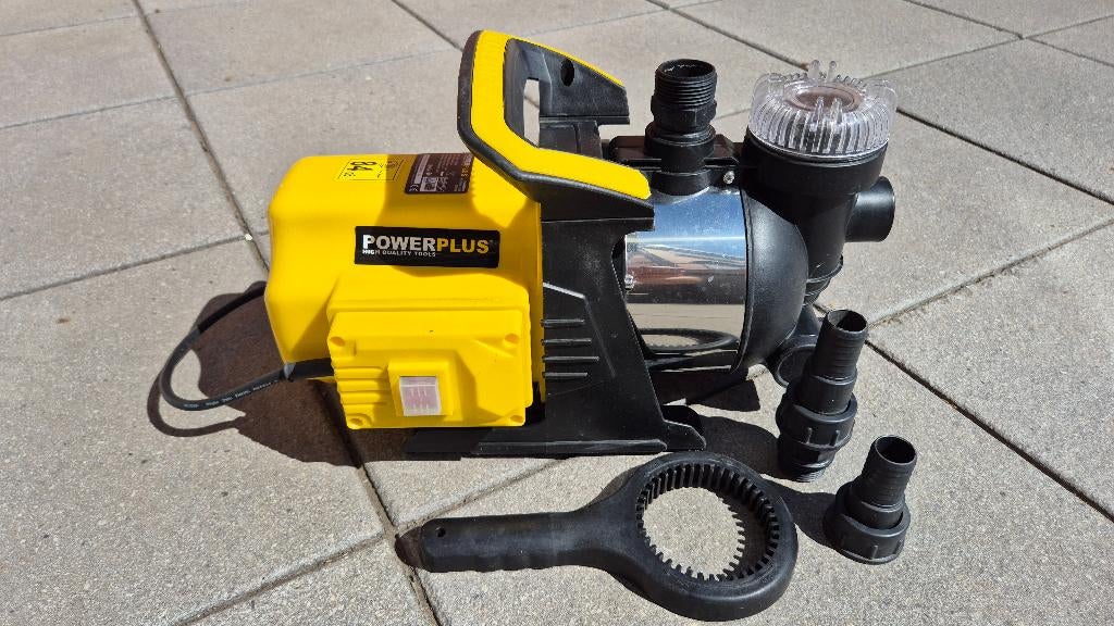 PowerPlus POWXG96554 tuinpomp, Jardin & Terrasse, Pompes à eau, Enlèvement, Comme neuf, Électrique, Pompe d'appoint