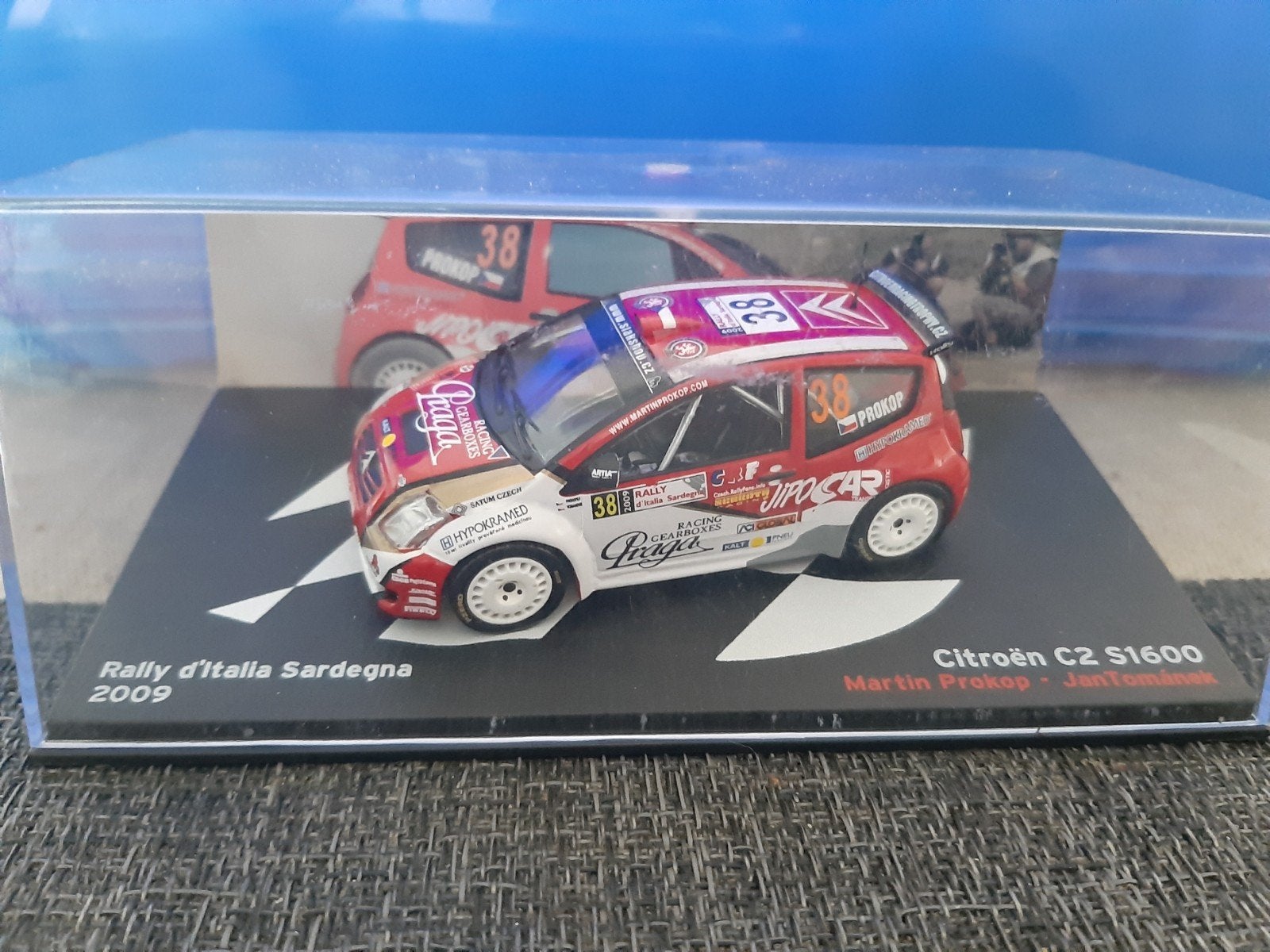 Miniatuur auto 1.43 Citroen C2 S1600, Ophalen of Verzenden, Auto