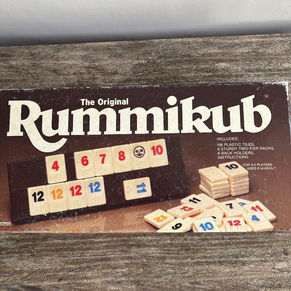 The Original Rummikub, Hobby en Vrije tijd, Gezelschapsspellen | Bordspellen, Een of twee spelers, Ophalen of Verzenden, Gebruikt