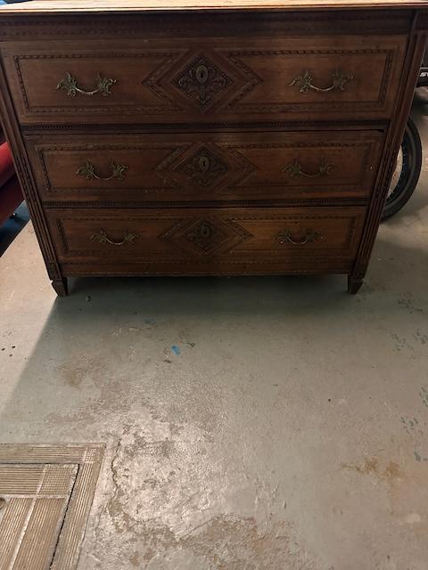 Oude kast, Ophalen, Gebruikt, Vintage