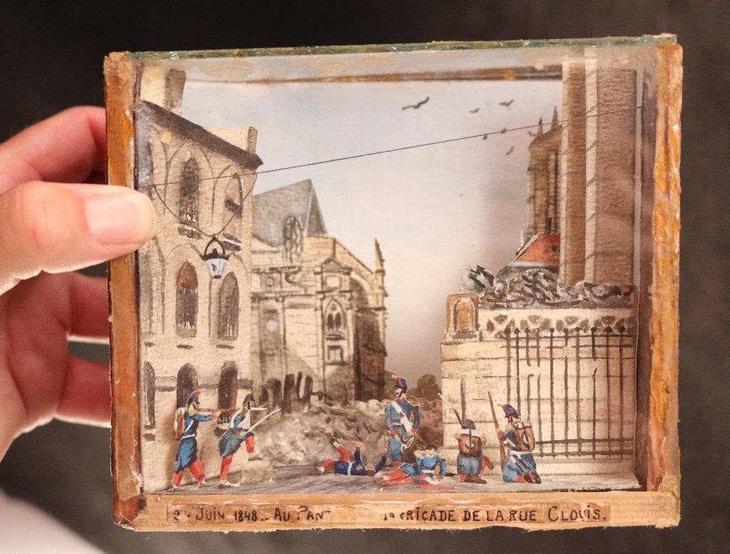 Antiek diorama, Antiek en Kunst, Ophalen of Verzenden