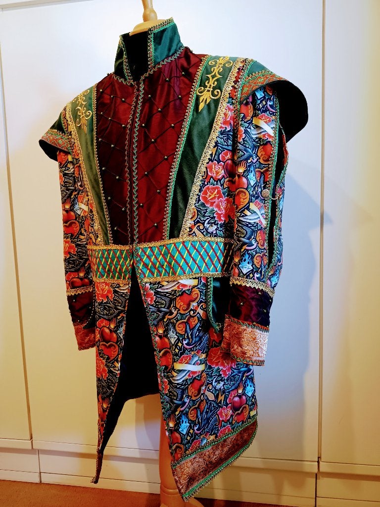 Heren carnavalsjas middeleeuws, Ophalen of Verzenden, Nieuw, Maat 56/58 (XL), Kleding