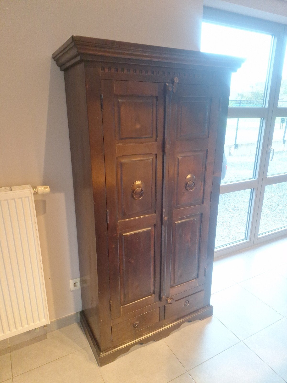 koloniale eetkamer + tv kast, Antiek en Kunst, Ophalen