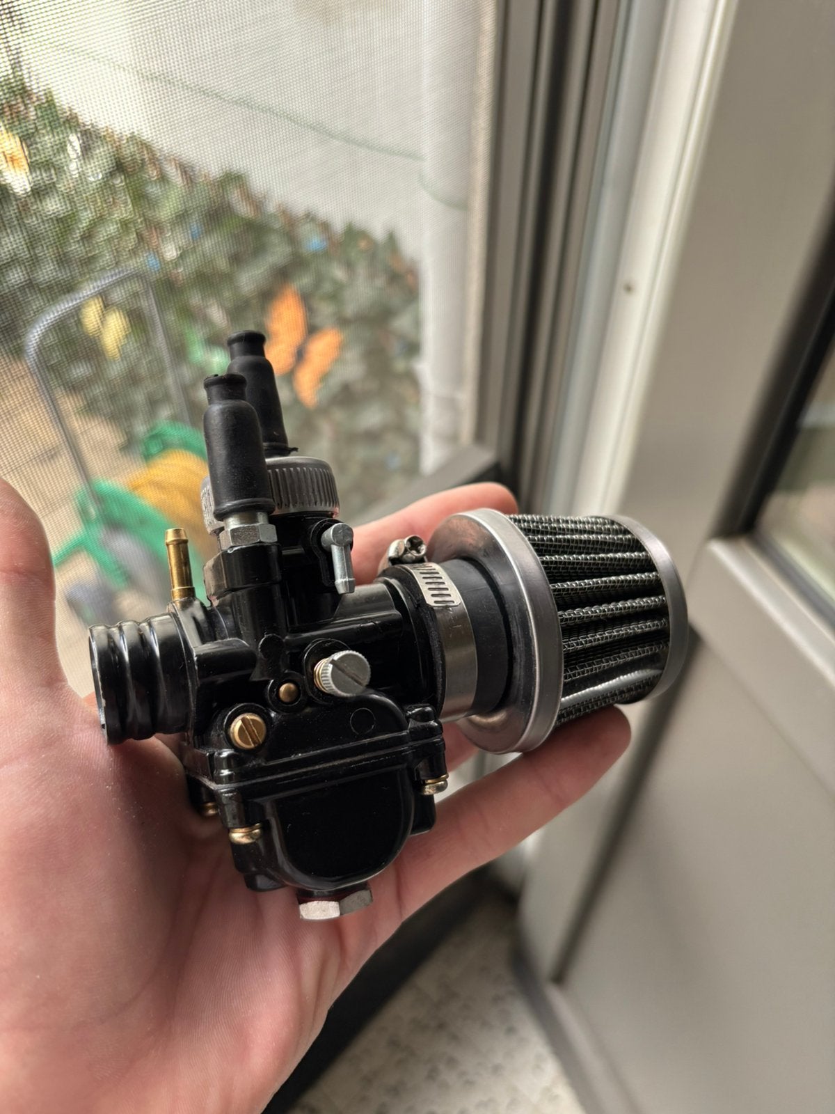 Mezoly 21mm Race Black Edition carburateur, Ophalen, Zo goed als nieuw, Carburateur