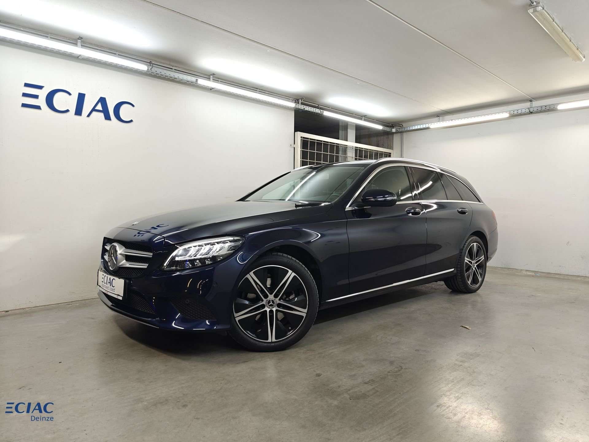 Mercedes-Benz C-Klasse C200 Avantgarde - 71490km - Garantie, Automaat, 1497 cc, Blauw, Bedrijf