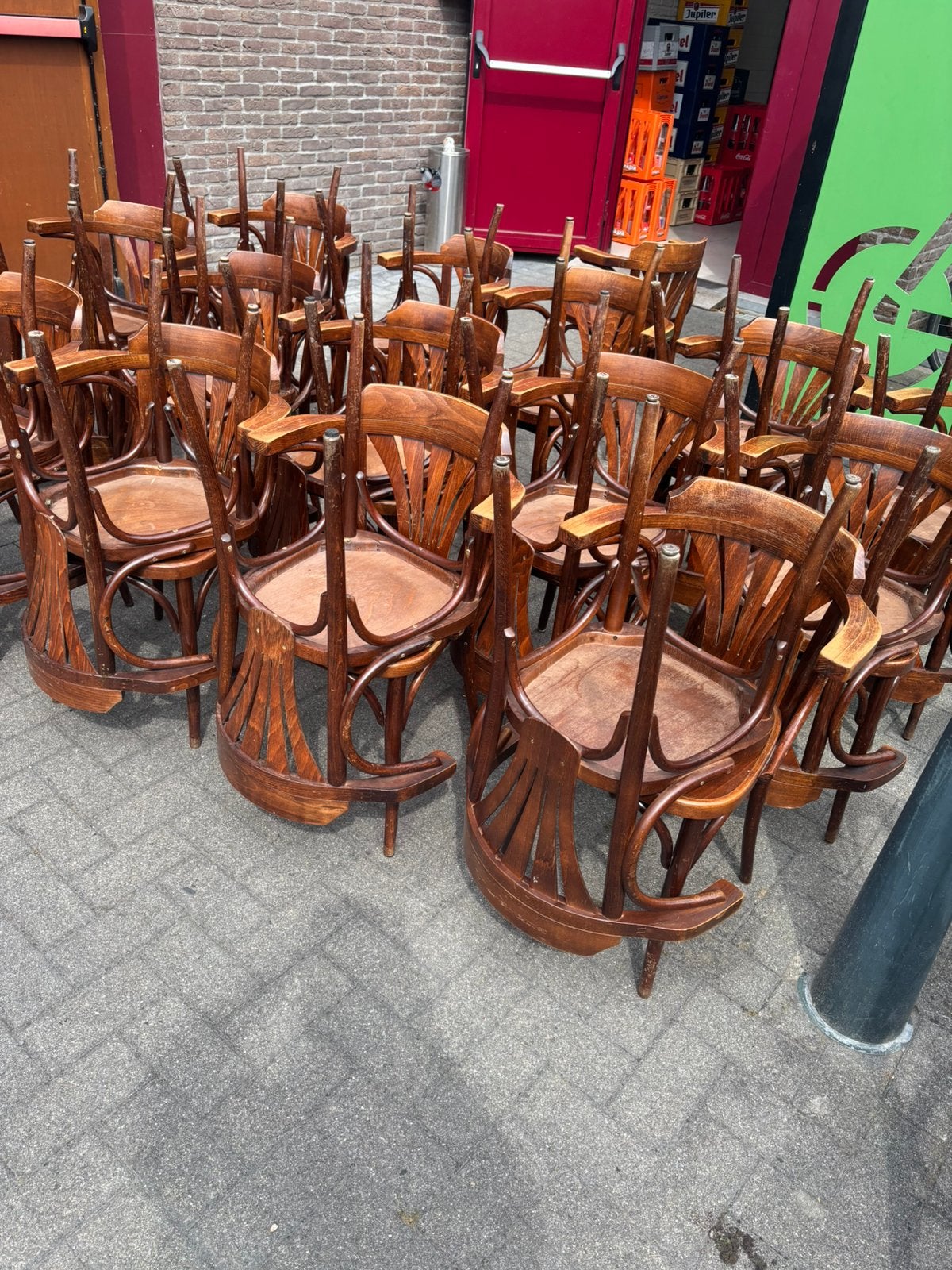 Verschillende loten stoelen en barkrukken, Ophalen, Gebruikt, Barinrichting