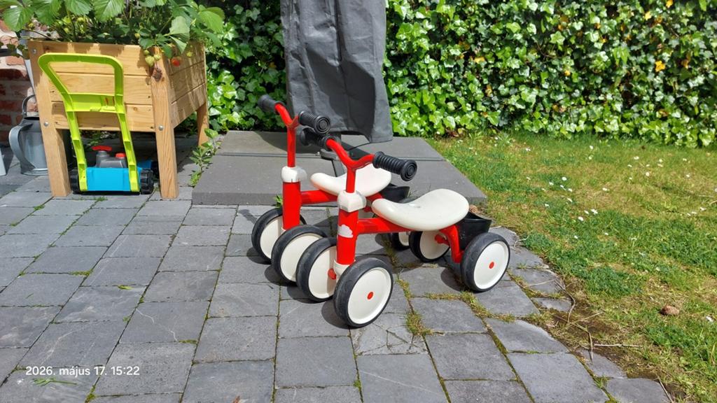 Smoby Rookie Red loopfiets 1-3 jaar, Ophalen