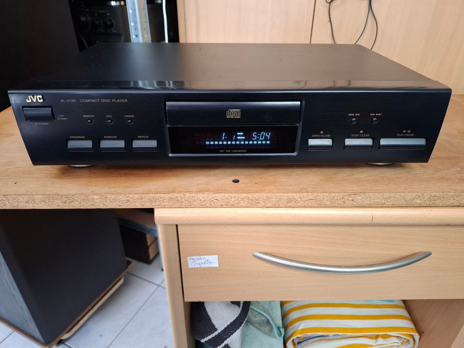 prachtige cd speler jvc volledig na gezien koopje, TV, Hi-fi & Vidéo, Enlèvement, JVC