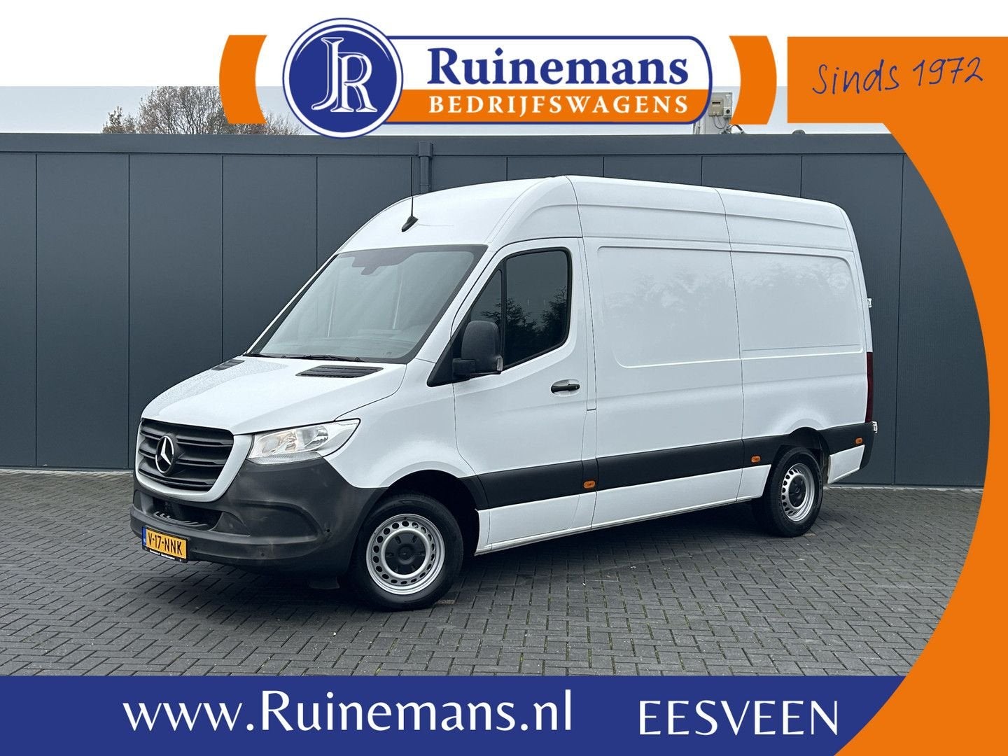 Mercedes-Benz Sprinter 317 CDI 170 PK 3.5T RWD / L2H2 / AUTO, Autos, Achat, Carnet d'entretien, Mercedes-Benz, Capteur de stationnement