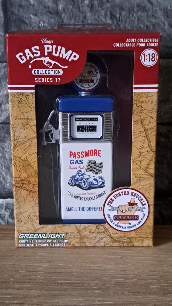 POMPE à essence passmore gas 1/18ème, Neuf, Autres marques, Enlèvement ou Envoi, Voiture