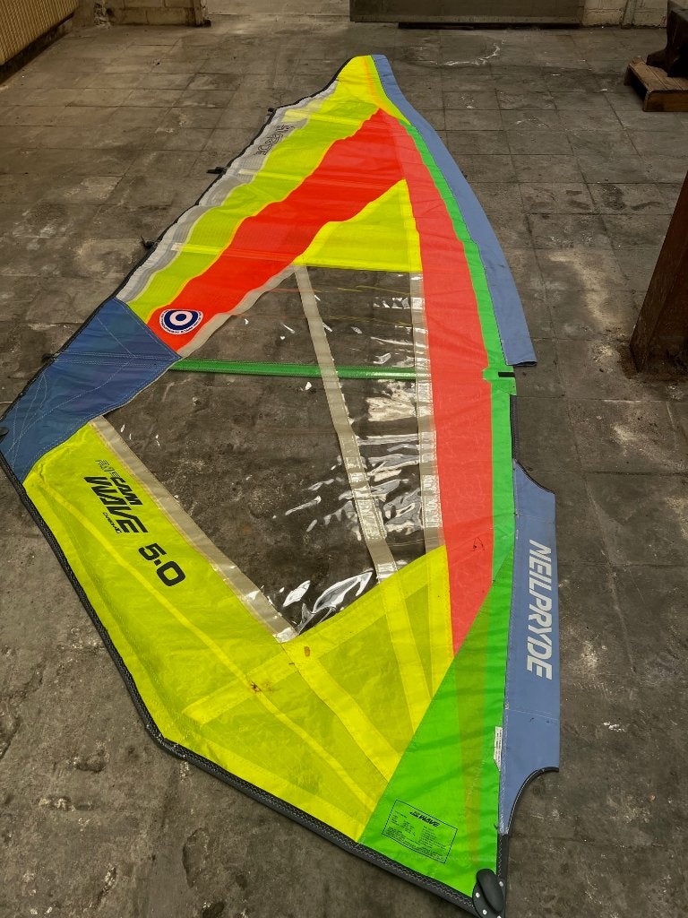 NeilPryde 5m zeil, Watersport en Boten, Ophalen, Gebruikt, Neilpryde, Zeil
