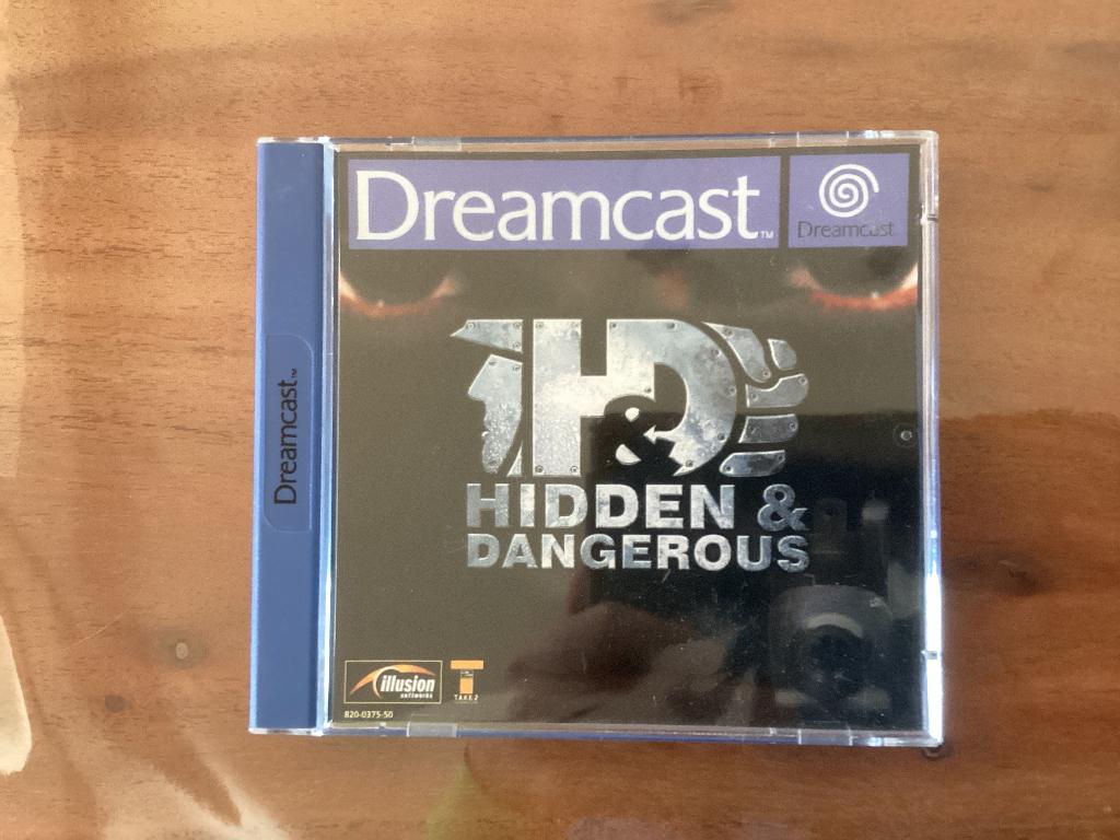 Hidden & Dangerous PAL Sega Dreamcast compleet CIB, Enlèvement ou Envoi, Comme neuf