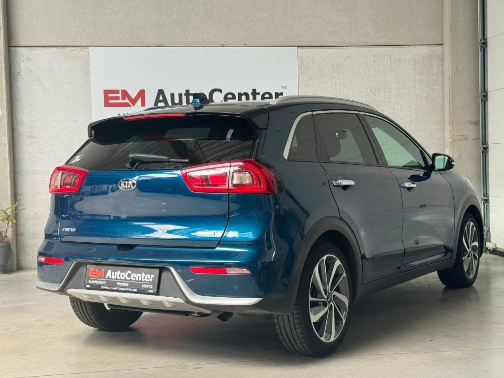 Kia Niro 1.6 GDI HEV Automaat-LED-Acc-Camera-Leder-JBL-Gps.., Cuir, Achat, Euro 6, Entreprise