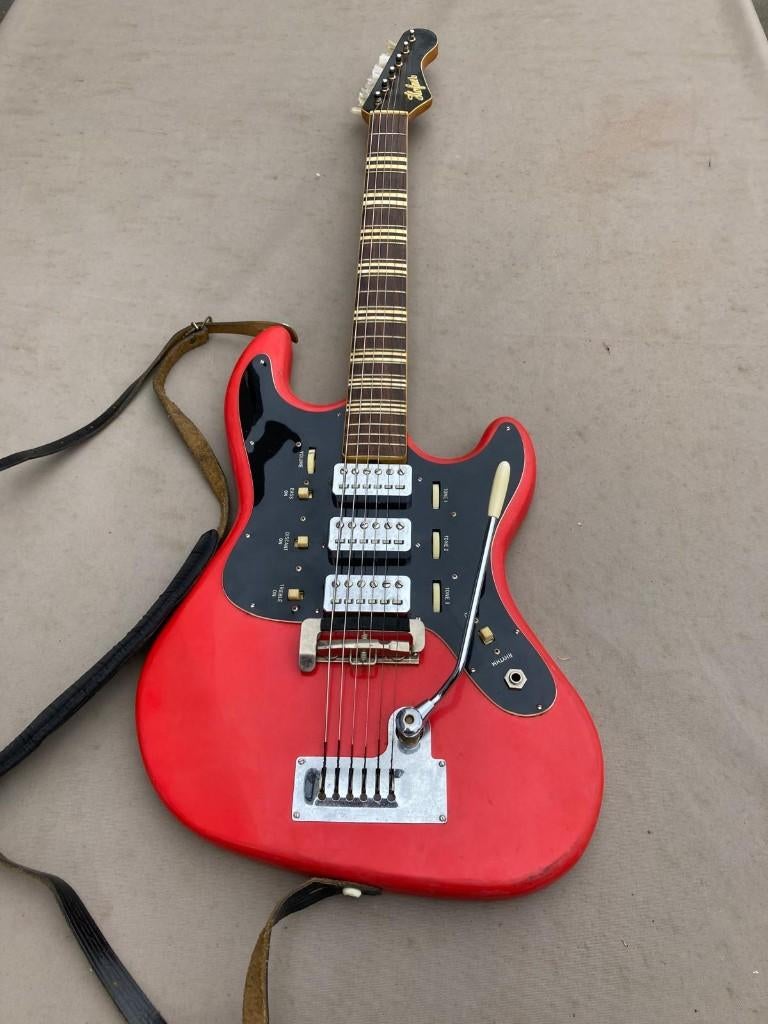 elektrische gitaar, Musique & Instruments, Instruments à corde | Guitares | Électriques, Utilisé, Solid body, Autres marques, Enlèvement