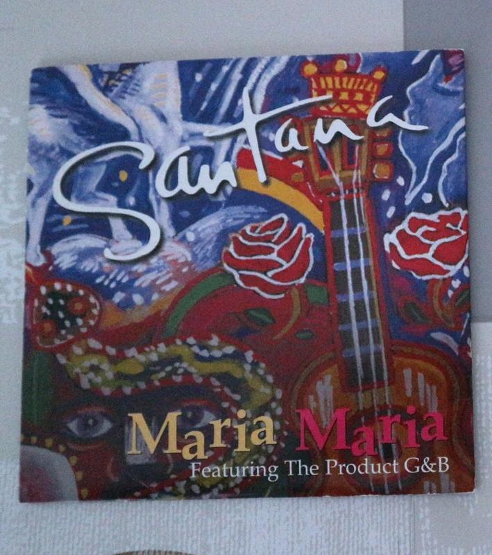 Single cd Santana featuring the Product G&B - Maria Maria, CD & DVD, CD Singles, 2 à 5 singles, Enlèvement, Utilisé, Hip-hop et Rap