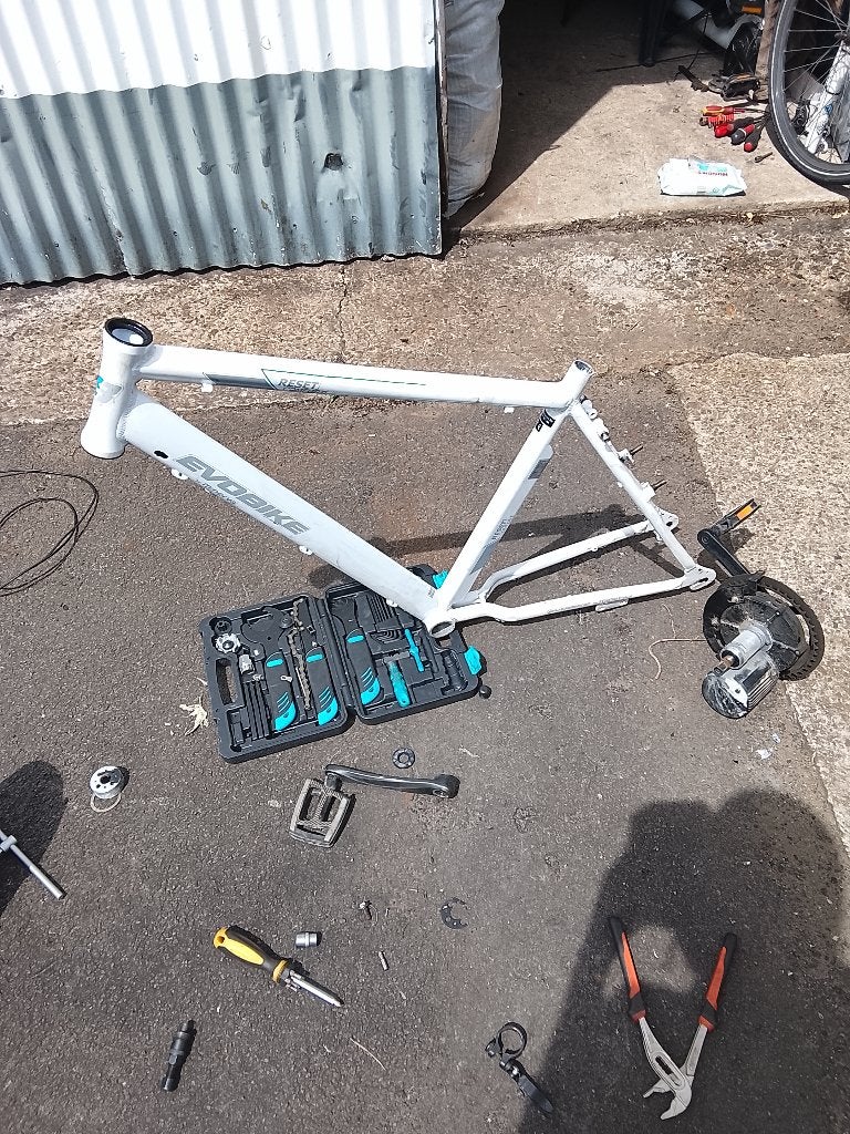 Frame Minerva evo bike, 53 tot 57 cm, Ophalen, Zo goed als nieuw, Velgrem